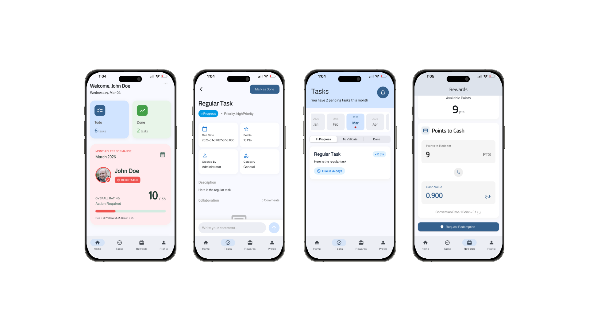 Task Point – Employee Productivity & Reward Platform in Oman | Baramej